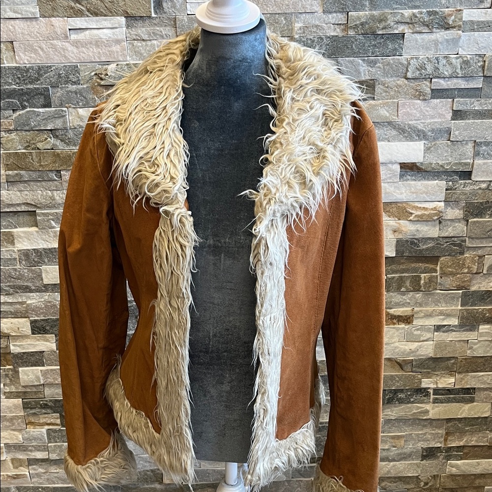 Hg Women's Faux Fur Trimmed Jacket